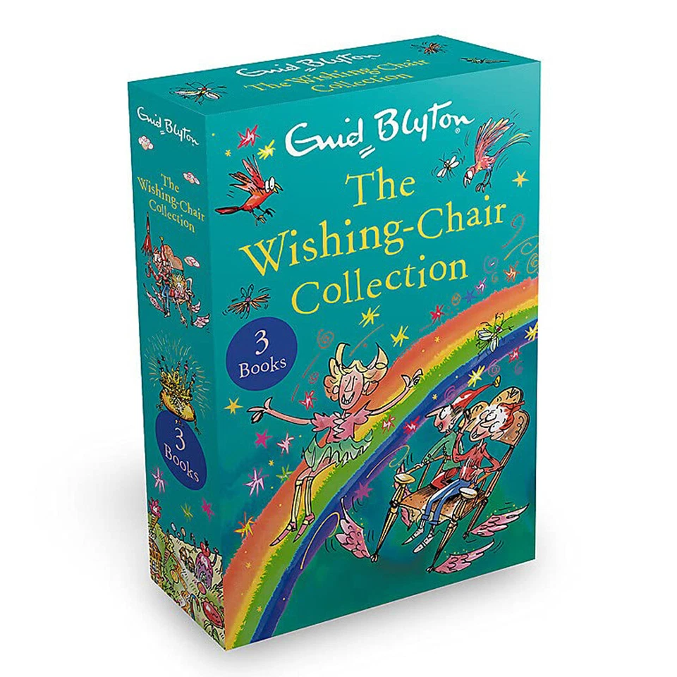 The Wishing-Chair Series 3 Books Box Set Collection By Enid Blyton Adventures  - Image 1 of 1