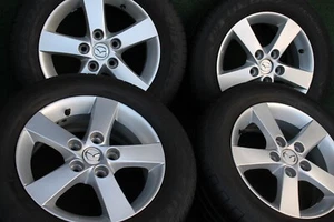 Original Mazda 3 BK Mazda 5 CW CR1 Alufelgen BKL8E Sommerräder 195/65 R15 - Bild 1 von 17