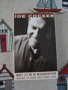 JOE COCKER DON'T LET ME BE MISUNDERSTOOD 1996 PARLOPHONE AUDIO CASSETTE SINGLE - Picture 1 of 5