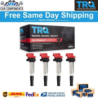 Nuevo juego de bobinas de encendido TRQ para BMW 428i 528i xDrive Mini Cooper 2005-2018 Foto 1 de 4
