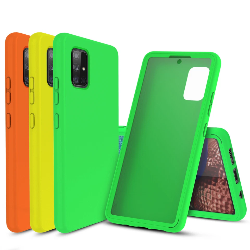 Funda Silicona CBUS 360° con Protector de Pantalla Incorporado para Samsung Galaxy A71 5G Foto 1 de 1