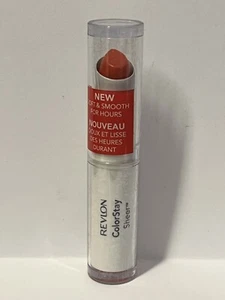 Revlon Colorstay transparente Lippenfarbe, 125 transparente Korallen, 0,11 Unzen versiegelt, neu aus altem Lagerbestand - Bild 1 von 4
