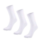 3-pack Unisex  Cotton, Polyester And Elastane Cushioned Crew Socks
