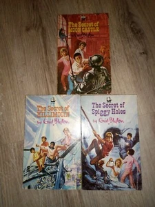 3x Enid Blyton TB Armada Verlag The Secret Of Moon Castle Spiggy Holes Killimooi - Bild 1 von 4