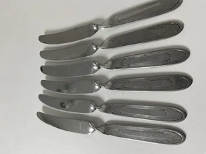 George Clarke Voluto knife set Of Six vintage Patent Pending - Picture 1 of 4