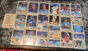 ATLANTA BRAVES 1983 FLEER Team Set 25 Dale Murphy Phil Niekro Horner - Imagen 1 de 1