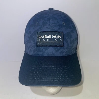 Puma Red Bull F1 Racing Snapback Hat Blue Graphic Wrap - Image 1 of 4
