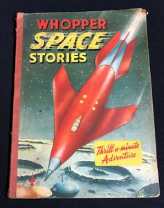 Edward Boyd Whopper Space Stories The Children's Press 1950s Soft Cover Book - Imagen 1 de 10