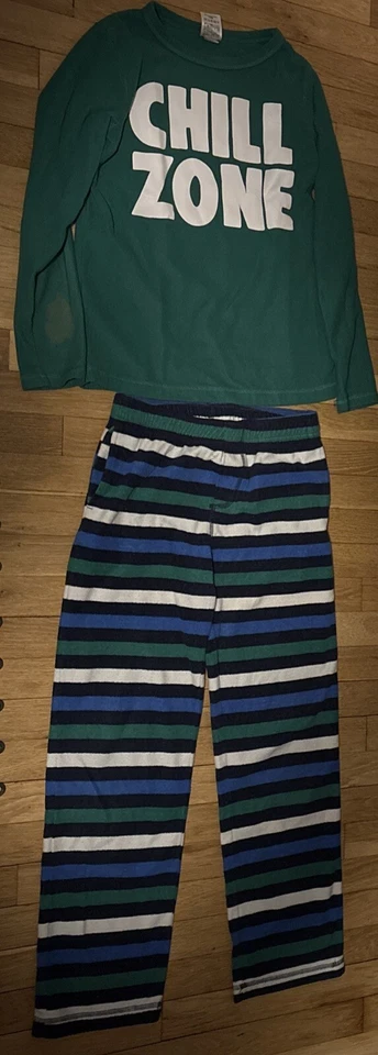 Conjunto de pijama polar Land’s End para niños talla 14 Foto 1 de 1