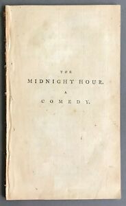 1st Editon  Dumaniant  The Midnight Hour: A Comedy in Three Acts  Robinson 1787 