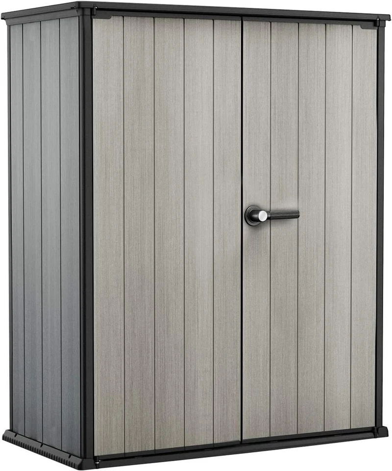 Keter High Store PLUS 1400L DUOTECH Gartenschrank - Grau