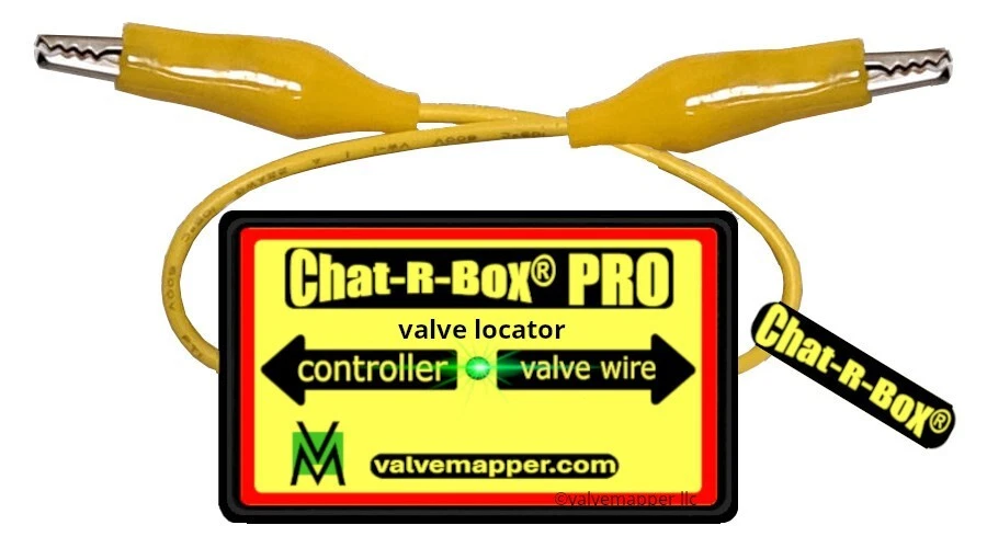 Lawn Valve Locator Chat-R-Box ® PRO w/LED, Valve Finder, find Buried Valves - Image 1 of 4