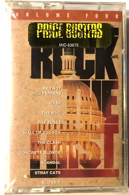 Rock The First Vol 4 cassette new sealed Wall of Voodoo Tubes Scandal Blondie - Image 1 of 3