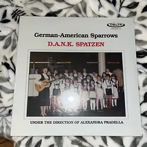 D.A.N.K. Spatzen Children choir lp Vinyl 1984 Chicago Alexandra Pradella Sealed - Picture 1 of 3