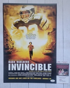 MARK WAHLBERG SIGNED INVINCIBLE 12x18 MOVIE PHOTO JSA - Picture 1 of 3