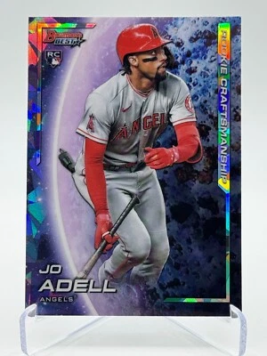 2021 Bowman's Best Rookie Craftsmanship #RC-4 JO ADELL (RC) | Atomic Refractor - Image 1 of 2