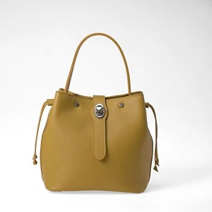 CORNIZZOLO BUCKET Leather Handbag for Woman- Made in Italy - Calf Leather - Picture 1 of 2