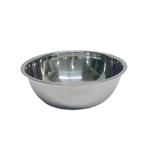 15" Stainless Steel Mixing Bowl Kitchen Supply Salad 14.5 Qt Mixing Bowl - Picture 1 of 9