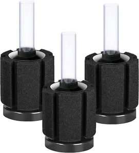 Aquarium Bio Sponge Filter Breeding Fry Betta Shrimp Nano Fish Tank  3 Pack NEW - Picture 1 of 11