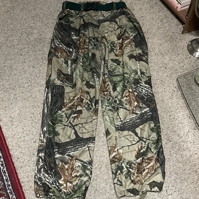 Vtg  Rocky Mountain Camouflage Real Tree Autumn Aspen Large Hunting Cargo Pants - Image 1 of 4