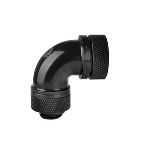 Thermaltake Pacific G14 PETG-Rohr mit 90-Grad 16 mm Außendurchmesser Schwarz - Bild 1 von 3