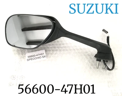 Gruppo specchietto retrovisore sinistro Suzuki 56600-47H01 OEM GSX-R600... - Immagine 1 di 2