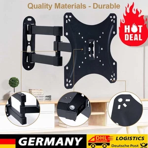 TV Wandhalterung Schwenkbar Neigbar für Sony LG 10 30 32 40 Zoll LED LCD Plasma - Afbeelding 1 van 19