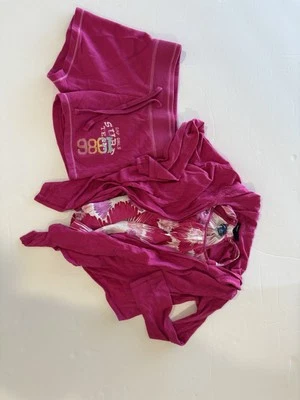 Gap Kids Girls Size 6 Summer Set Shorts Tank Top and Cardigan Pink - Image 1 of 4