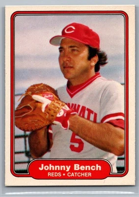 1982 Fleer #57 Johnny Bench - Image 1 of 2