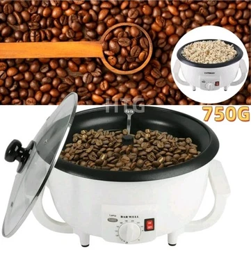 750G Electric Coffee Roaster Household Coffee Bean Roasting Baking Machine 110V  - Image 1 of 4
