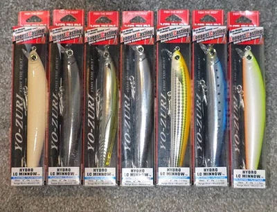 ⭐ LOTE DE 7⭐️ Señuelos Yo-Zuri HYDRO LC 6" Casting Striper Surf Inshore Yozuri Foto 1 de 4