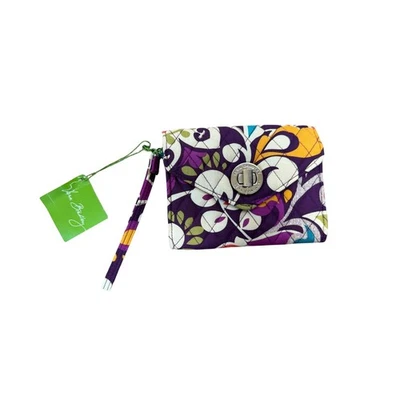 Vera Bradley Your Turn Smartphone Muñequera Ciruela Cartera Loca NUEVO Foto 1 de 4