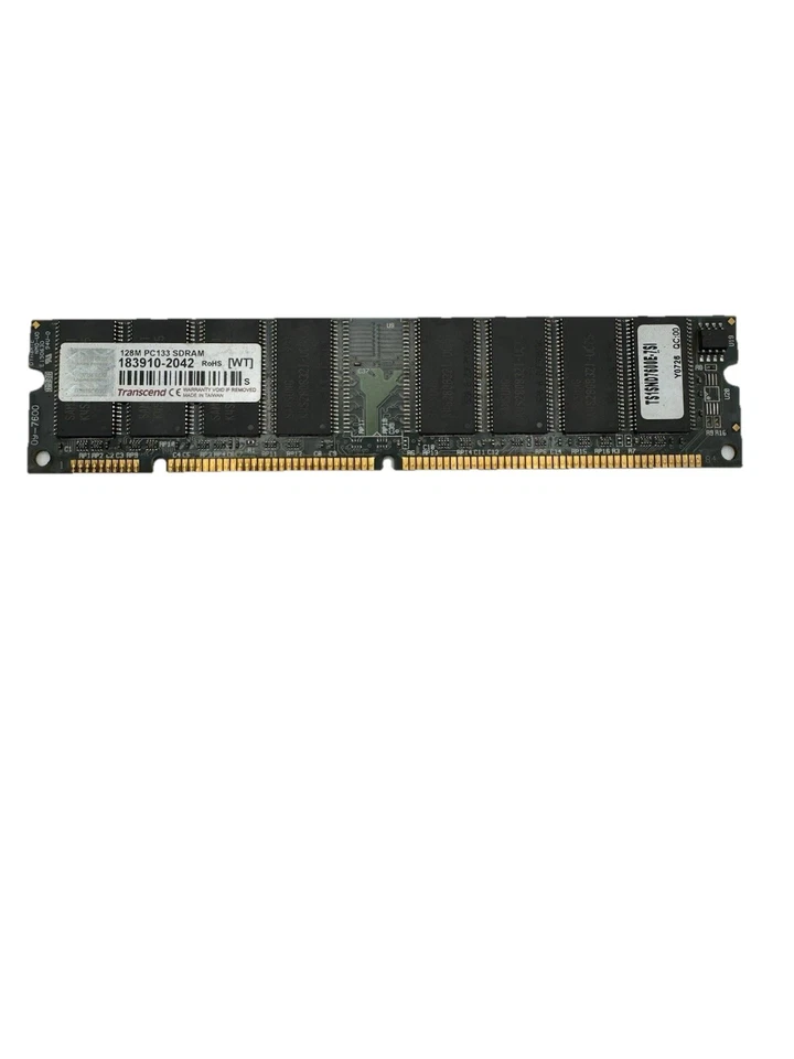 Transcend 128MB PC133 SDRAM 183910-2042 Yaskawa Memory RAM Module - Image 1 of 2
