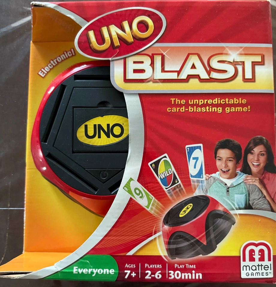 NEW Uno Blast Card Game (2012) - Image 1 of 2