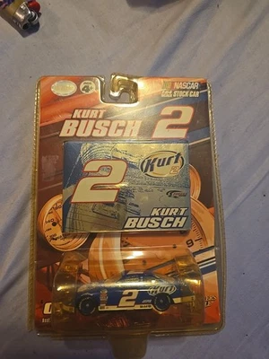 HTF LOOSE, 2007 Kurt Busch #2 Kurt: Kids 1/64 NASCAR Diecast Dodge Charger - Imagem 1 de 2