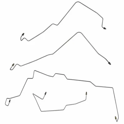 Juego de líneas de freno preformadas delanteras Oldsmobile Cutlass 1997-99 tubos ABS OE 4 piezas Foto 1 de 4