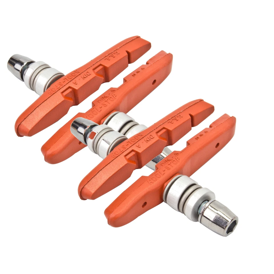 Kool-Stop Thinline V Brake Pad Shoe Threaded Salmon Ks-tltsa