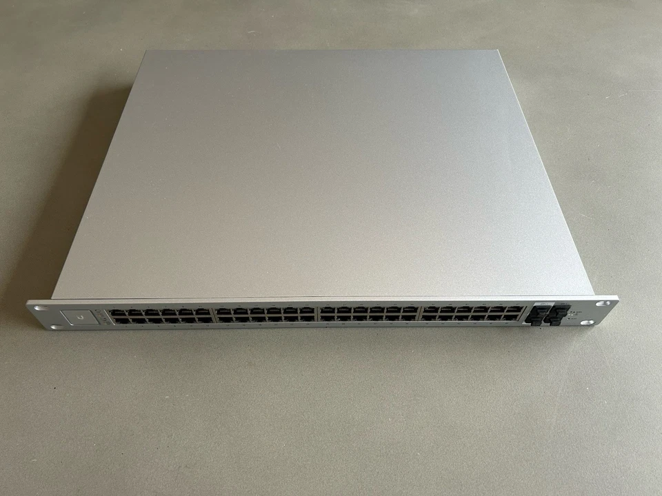 Ubiquiti UniFi US-48-500W 48-Port Gigabit PoE+ Switch - Tested & Working - Image 1 of 4