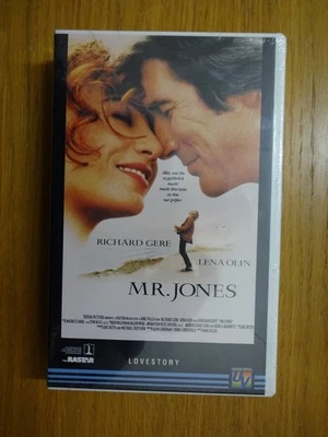 VHS Videokassette, "Mr. Jones", mit Richard Gere, Neu, Originalverpackung - Bild 1 von 3