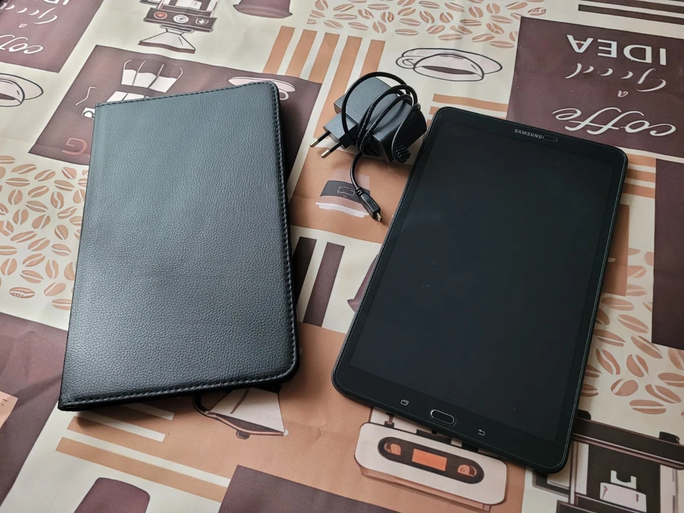 Samsung Galaxy Tab A6 SM-T580/gebraucht/schwarz/ - Bild 1 von 4