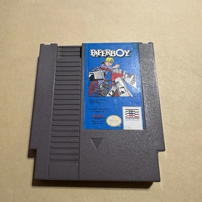 Cartucho auténtico Paperboy (Nintendo NES, 1988) probado funciona Foto 1 de 2