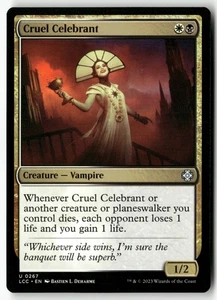 Cruel Celebrant U 267 sin lámina casi nuevo MTG Commander: The Lost Caverns of Ixalan - Imagen 1 de 1