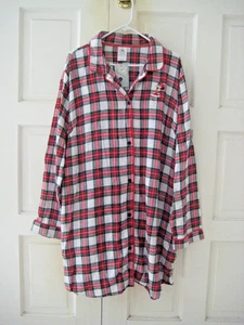 Disney Damen Langarm Flanell Minnie Mouse Weihnachten Nachthemd, Größe 2XL - Bild 1 von 8
