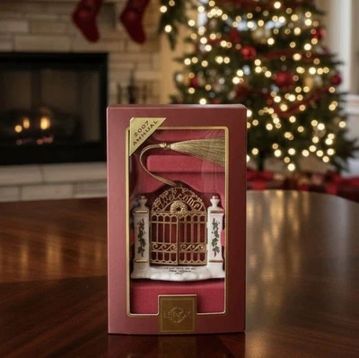 Lenox 2007 anual "primer año en el nuevo hogar" adorno puerta de bienvenida Foto 1 de 4