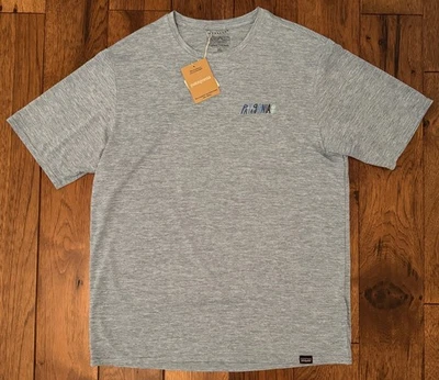 Camisa Patagonia Para Hombre Mediana Capilene Genial Gráfico Diario Reef the Rigs Foto 1 de 4