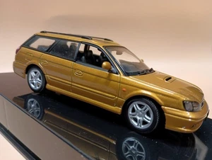 AUTOart 1/43 Subaru Legacy GTB 1999 Touring Wagon DORADO Diecast 58621 - Imagen 1 de 6
