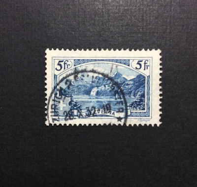 BroadviewStamps Suiza #206 usado XF. Foto 1 de 2