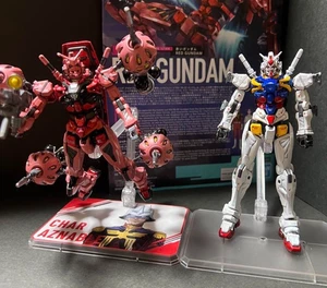 GUNDAM Red All Painted SET 1:144 GQuuuuuuX HG Model Kit BANDAI - Picture 1 of 17