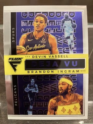 2020-21 Panini Flux Deja Vu Devin Vassell Brandon Ingram #11 - Image 1 of 2