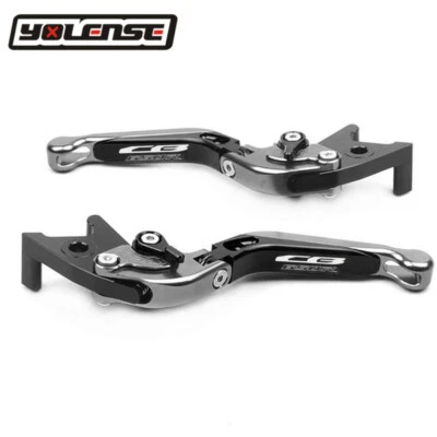 Gray+Black+Gray For HONDA 19-20 CB650R CNC Folding Extendable Brake Clutch Lever - Image 1 of 4